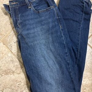 Old Navy Women's Boyfriend Jeans - Dark Blue